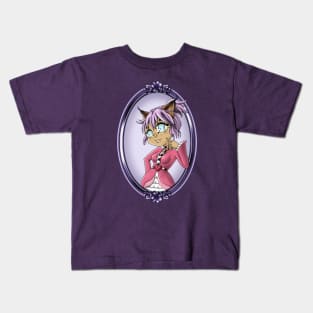 Cat Girl Kids T-Shirt